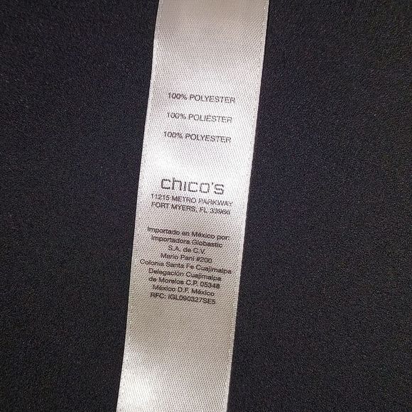 Chico's sheer vest jacket - Picture 6 of 6